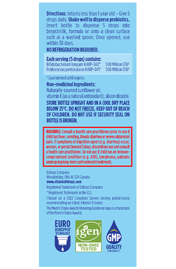 Baby Ddrops<sup>®</sup> Probiotic