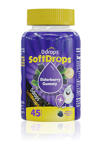 SoftDrops<sup>®</sup> Elderberry Gummy