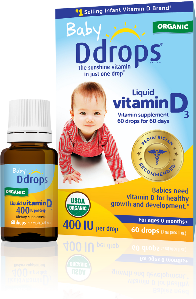 Baby Ddrops<sup>®</sup> <br>Vitamin D3